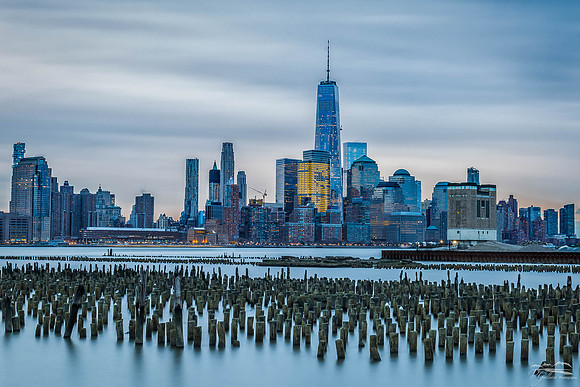 A View from Hoboken Rail Station I