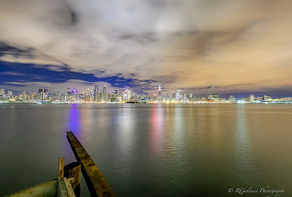 A View from the End of a Weehawken Pier