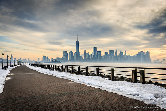 Morning Stroll in Liberty State Park