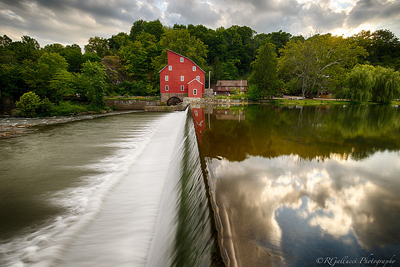 Across the River to the Red Mill