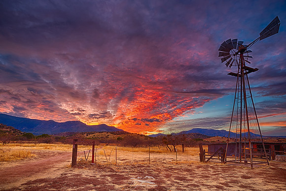Sunset at Brown Canyon