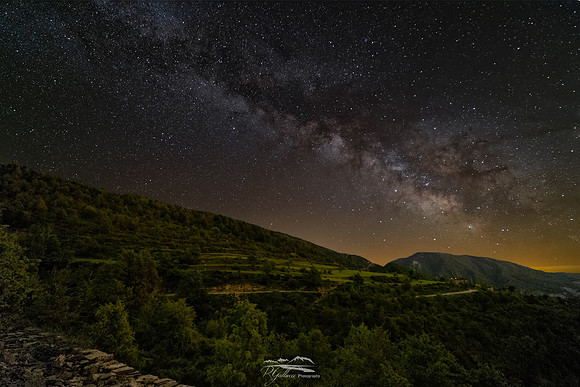 Milky Way over Casa de San Martin