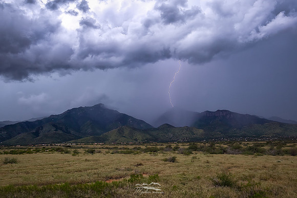 Lightning in the Huachucas