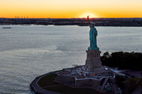 Liberty at Sunset