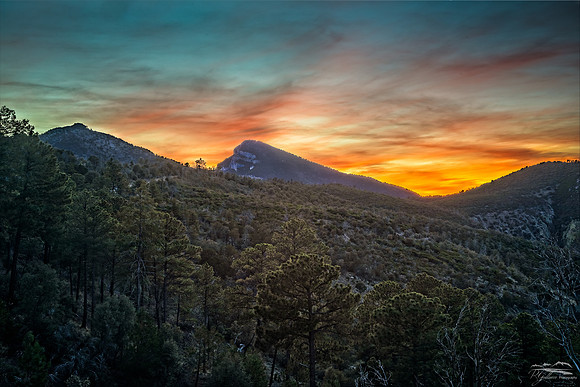 Carr Summit Sunset