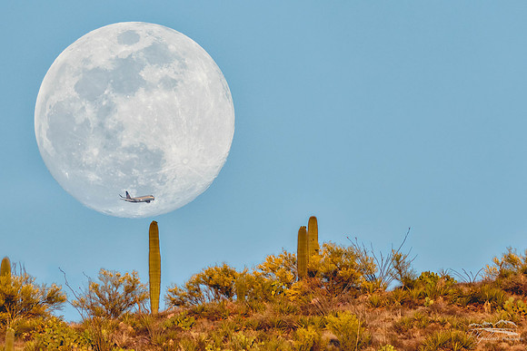 Flying through the Moon