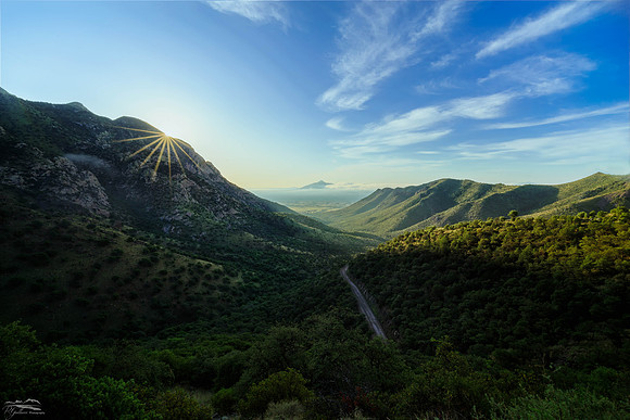 Sunrise at Montezuma Pass