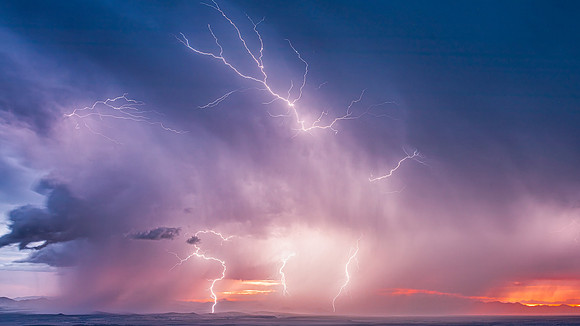 Triple strike at Sunset