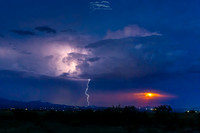 Sturgeon Moon during Monsoon