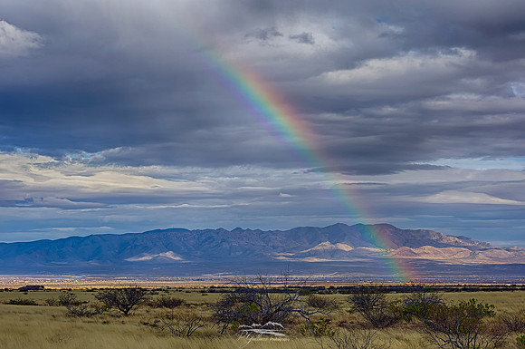 Rainbow over Mountain