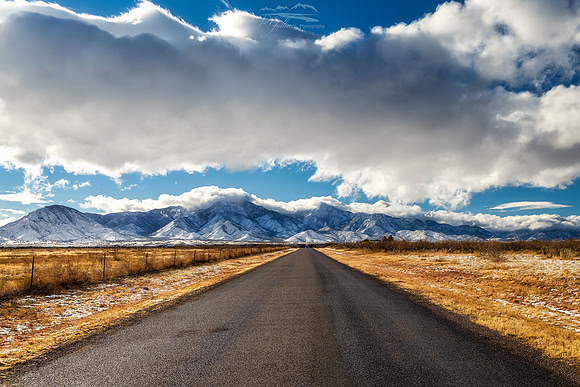 Snow on the Huachuca's