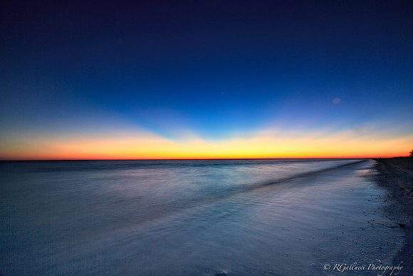 Sunset over Sanibel