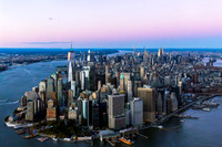 New York view looking uptown