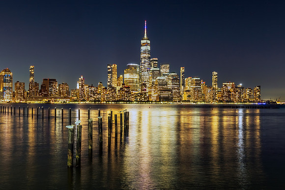Downtown from across the River