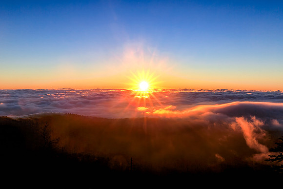 Sunrise at Clingmans Dome II