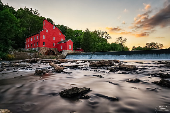 Summer Sunset at the Red Mill