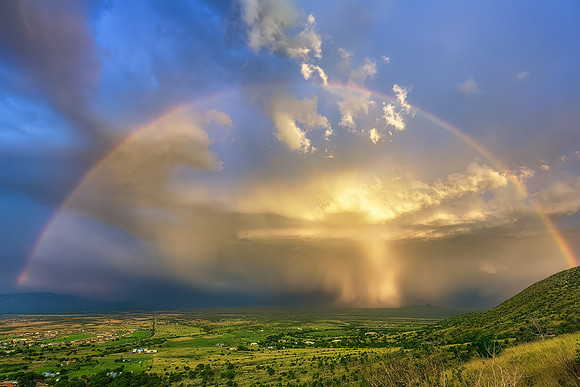 The Rainbow Before the Storm