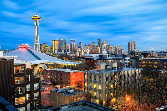 The Gloaming in Seattle